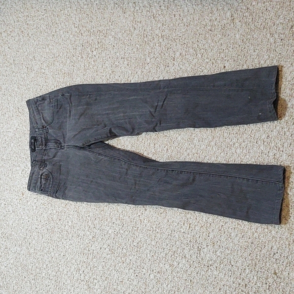 Seven7 Grey Wash Skinny Jeans with Embroidered Pockets Sz 2 - Picture 1 of 10